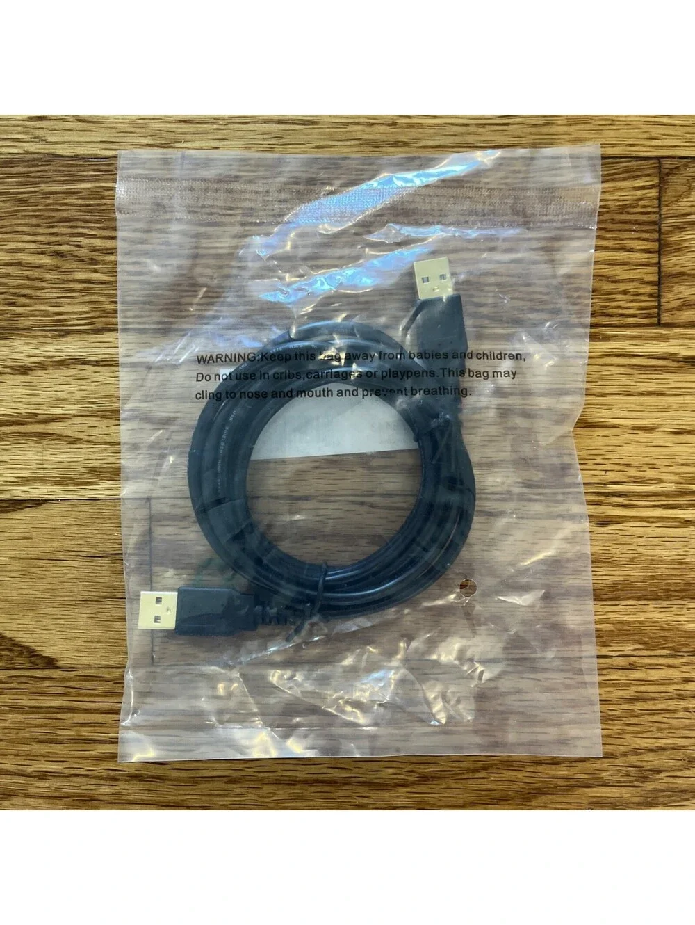 6ft USB 2.0 A Male to A Male 28/24AWG Cable (Gold Plated) 5443